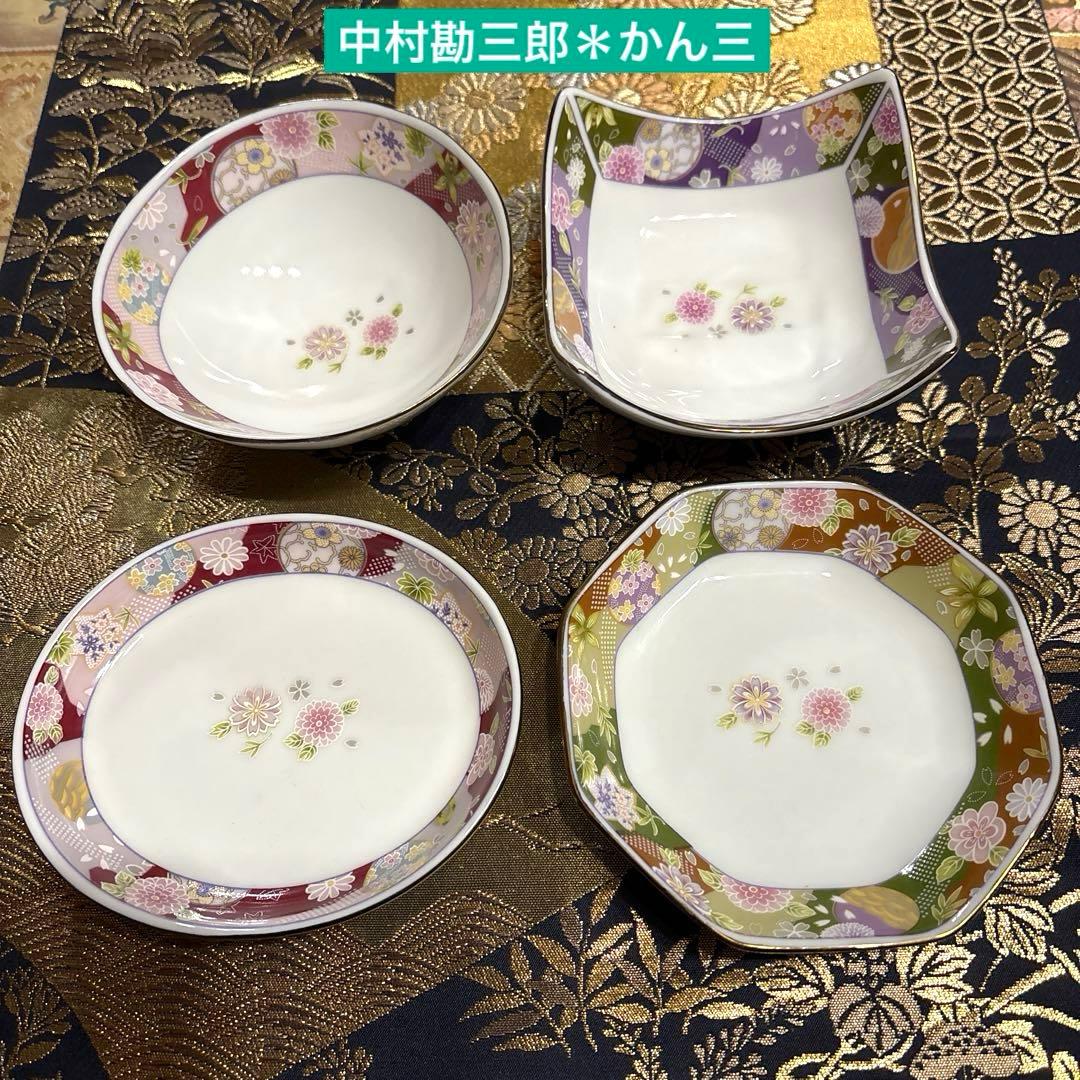 朱絵お2人お膳＊林九郎　深山JAPAN 中村勘三郎　山中漆　★８種15品