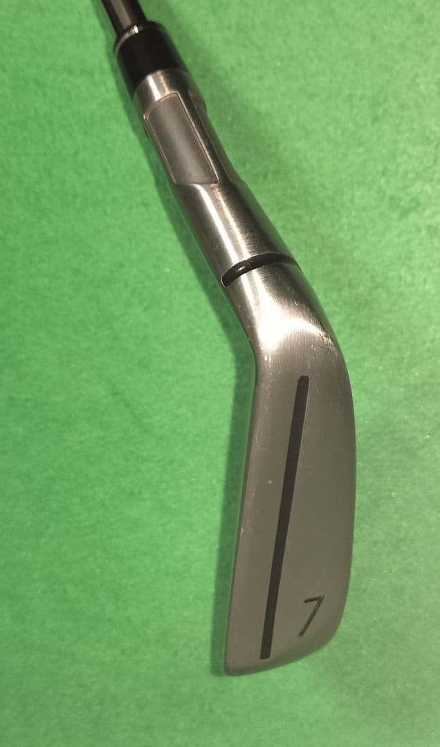 【極美品】テーラーメイド ステルス　7番アイアン 硬S スチールKBS
