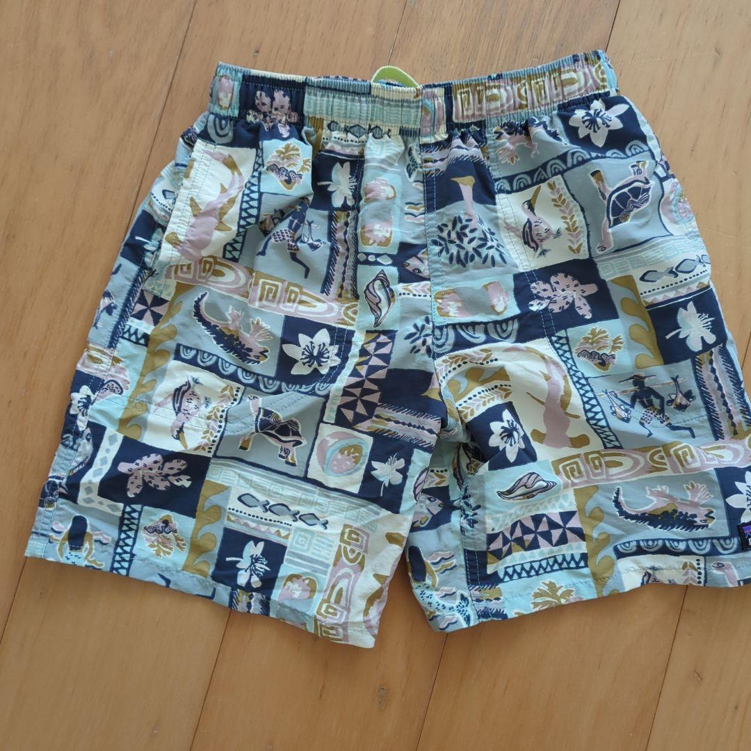 パタゴニア　キッズ　スイムウェア　ラッシュガード　スイムパンツセット