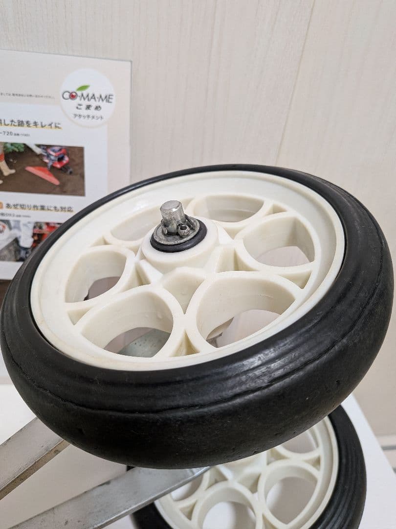 お値下げ‼️ホンダ「こまめちゃん！」耕運機 車輪③型 。抵抗棒付ですよ〜♪