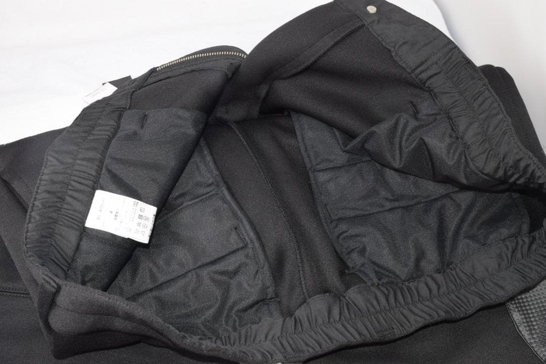 新品☆ダンスウィズドラゴン スパン ダンボール イージー パンツ☆黒☆XLサイズ