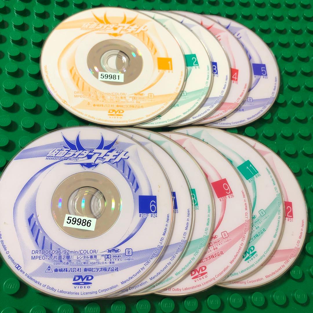 仮面ライダーアギト　DVD 11枚セット