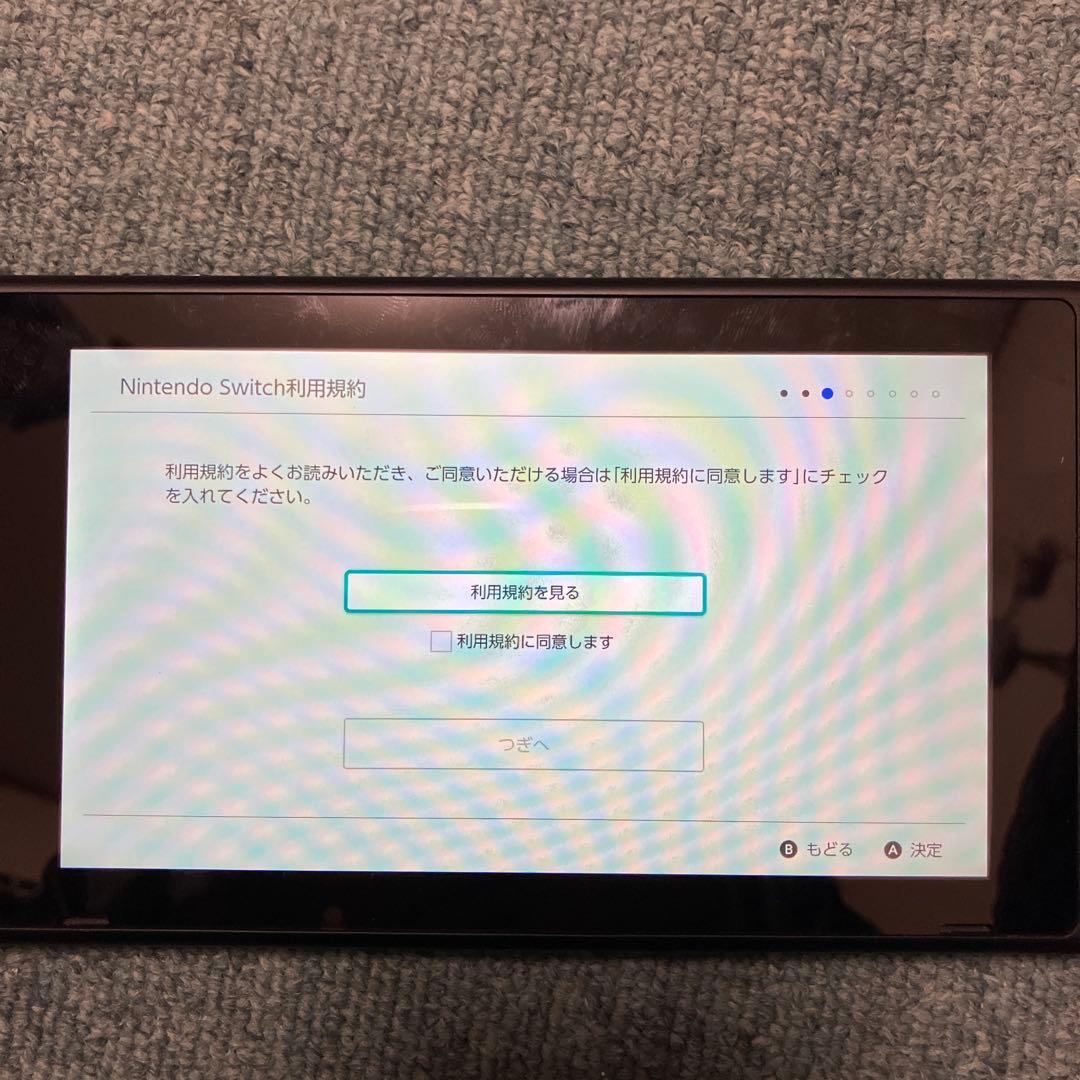 Nintendo Switch 本体 動作確認済　中古