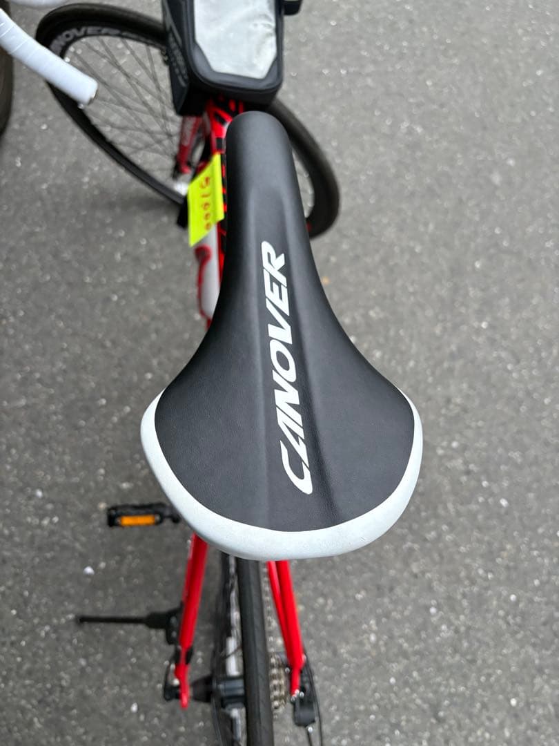 CANNONDALE レッド ロードバイク 700C