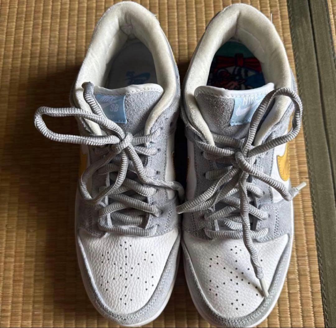 Nike スエード スニーカー グレー/ゴールド並行輸入品