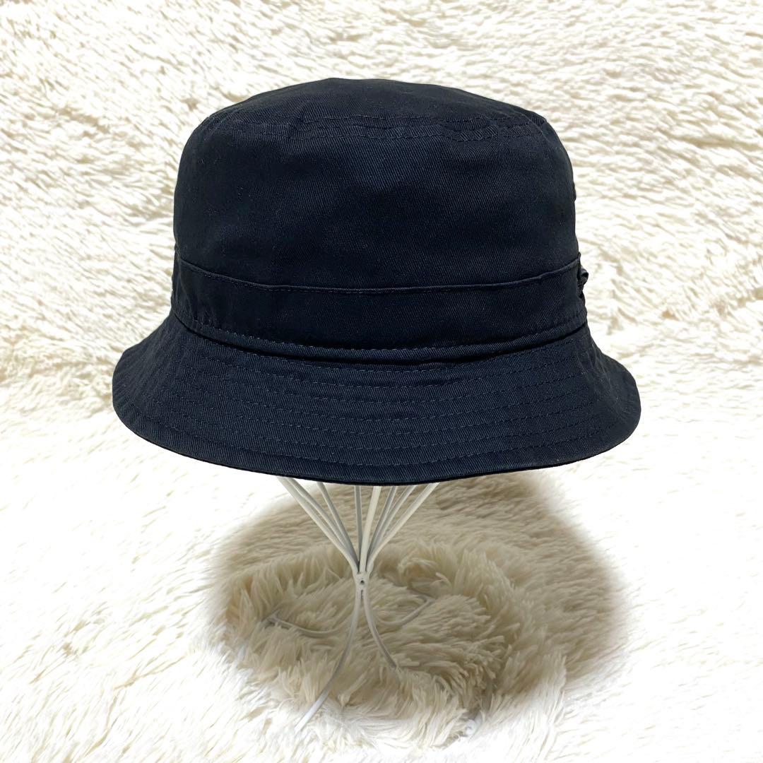 【良品】★11 by BBS×NEW ERA★バケットハット★L 黒 ロゴ 刺繍