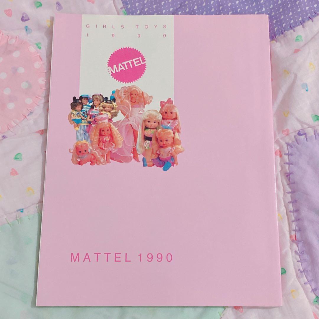 ♡マテル カタログ 1990 レトロファンシートイ バービー spank♡