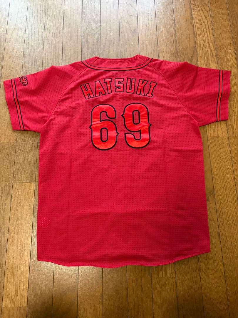 広島東洋カープ ユニフォーム HATSUKI 69 Lサイズ （おまけ付き）