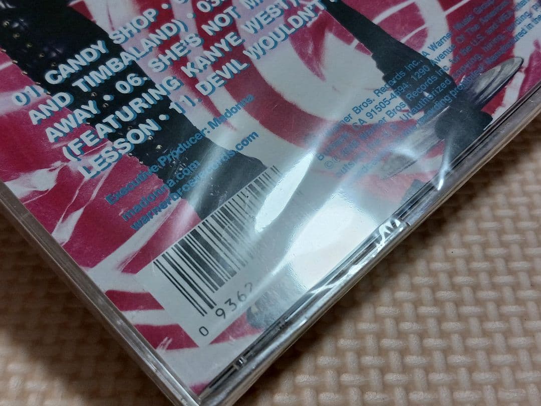 Madonna HARD CANDY 輸入盤CD