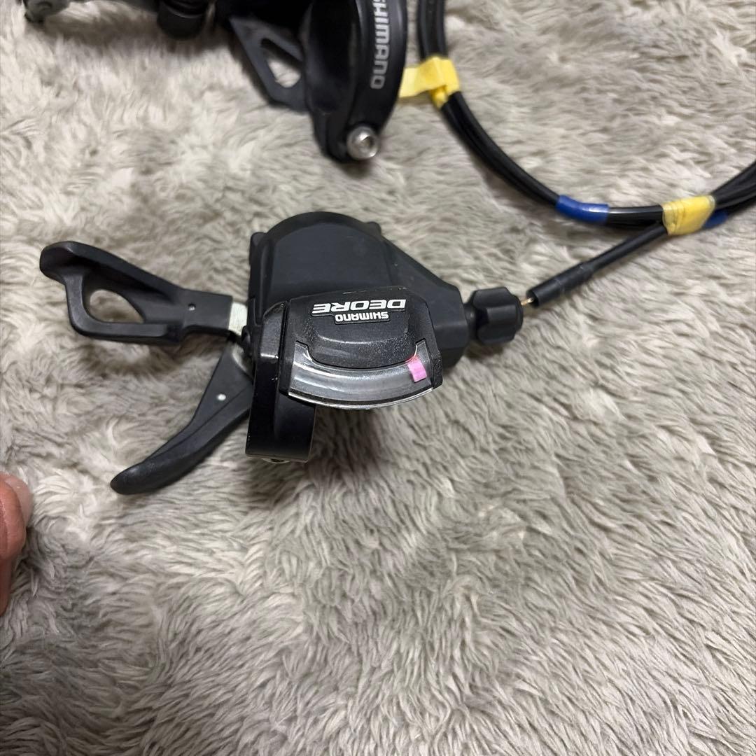 Shimano Deore シフター・フロントディレイラーセット