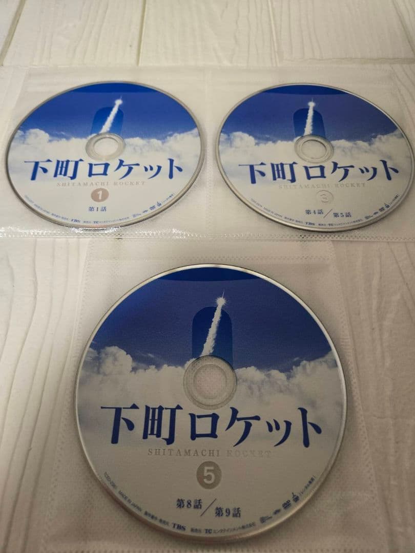 下町ロケット　(第1期) 　全6巻 レンタル　DVD 阿部寛