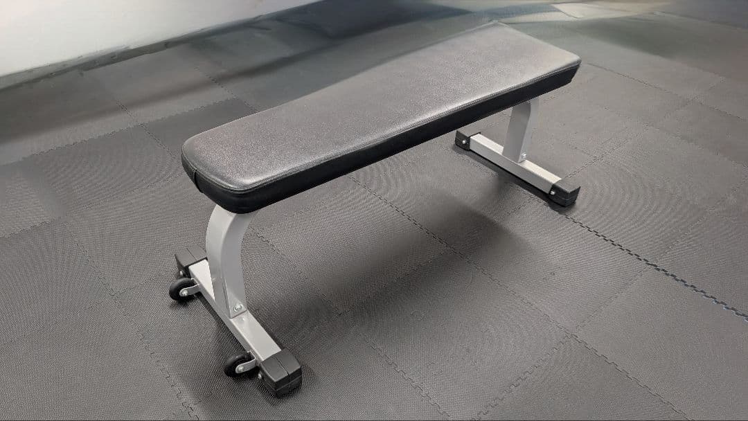 【美品】大阪引取り希望/ベンチプレスラック＋フラットベンチセット