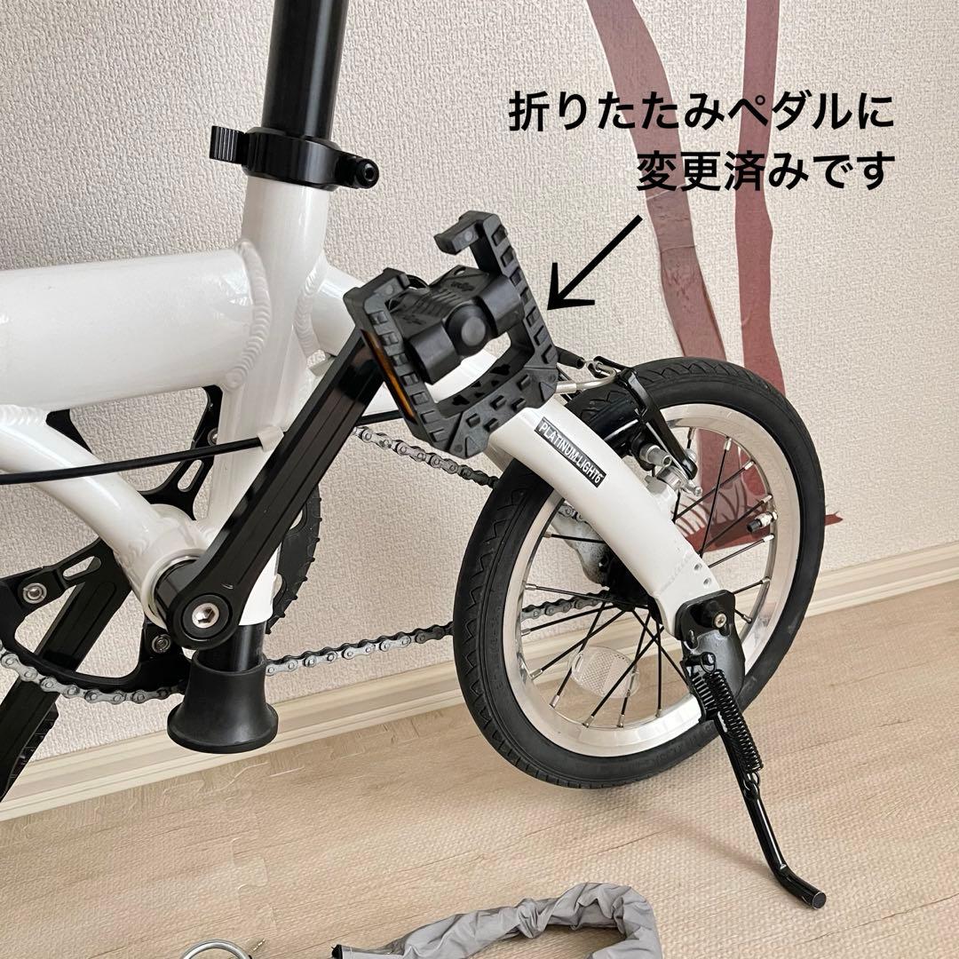 RENAULT PLATINUM LIGHT6 折りたたみ自転車 14インチ