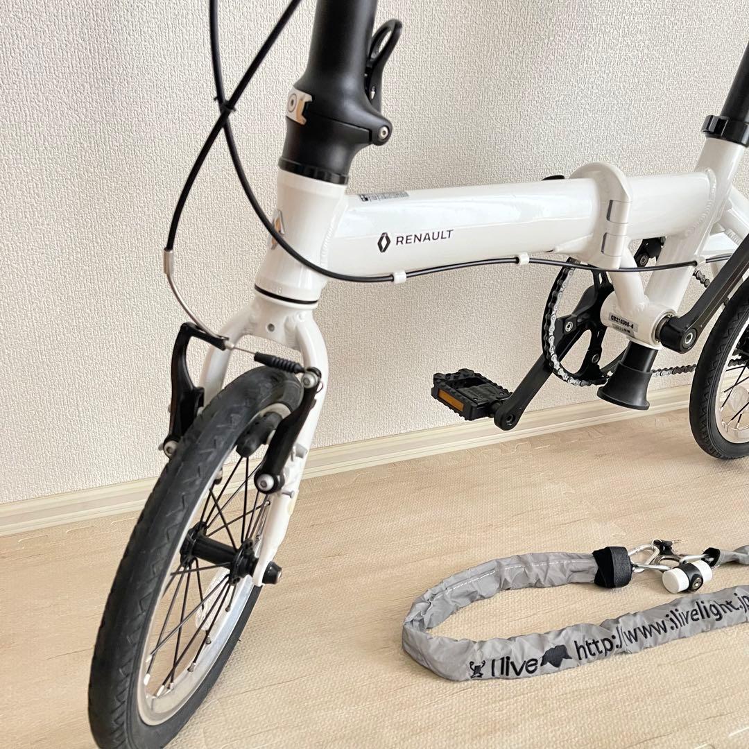 RENAULT PLATINUM LIGHT6 折りたたみ自転車 14インチ