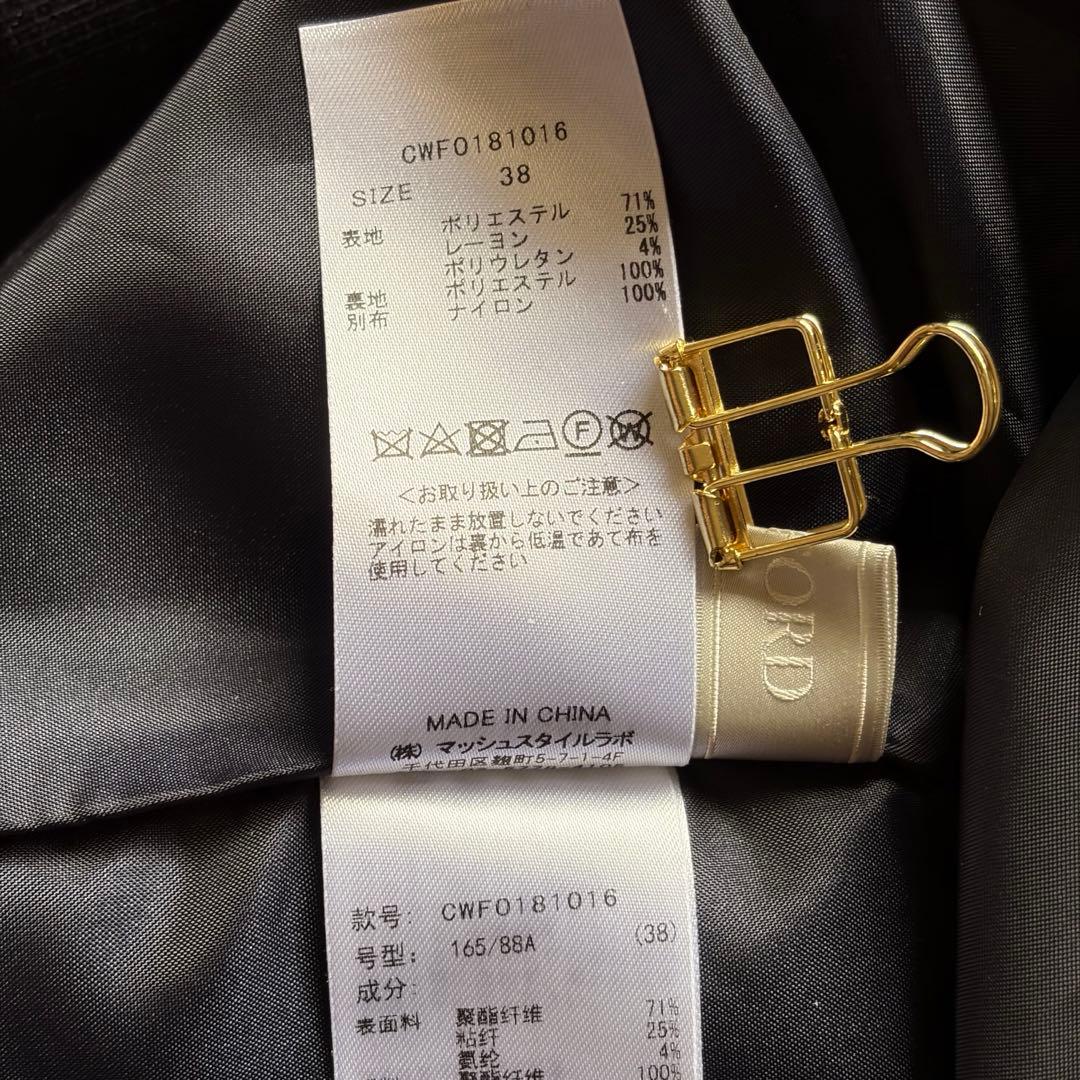 タグ付 CELFORD セルフォード フレア袖 ワンピース M 黒 卒入学