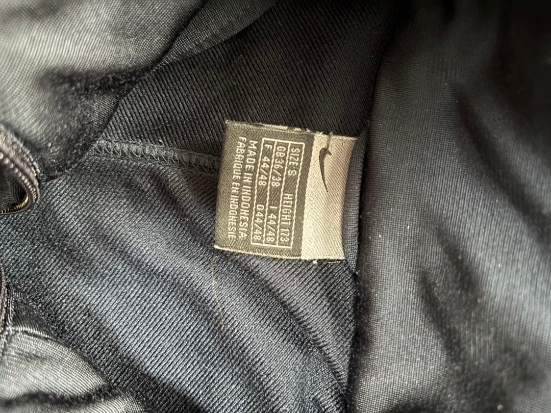 古着　NIKE ナイキ　ネイビー　グレー ジャージ　ジャケット　ユーロ企画