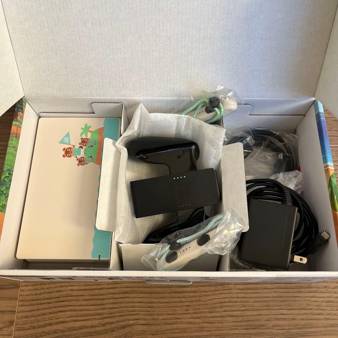 Nintendo Switch アイスブルー/ミントグリーン どうぶつの森本体
