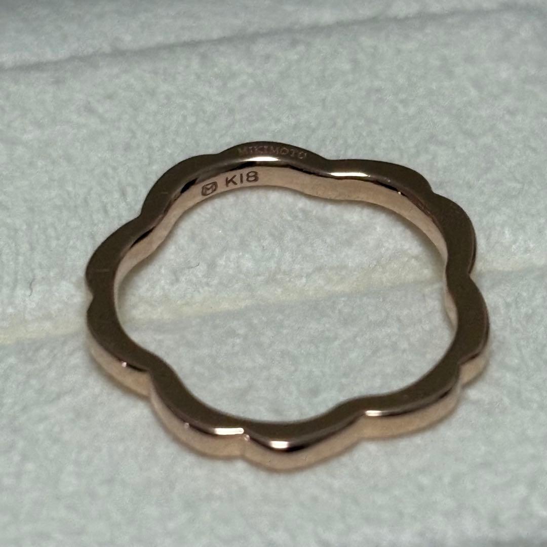 MIKIMOTO ミキモト リング チェリーブロッサム 3号