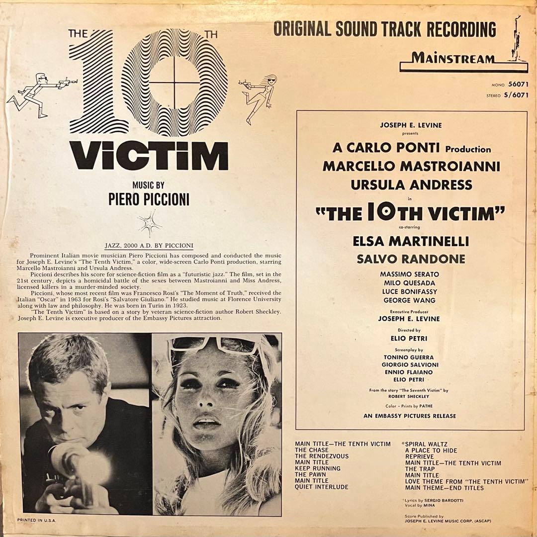 洋楽 PIERO PICCIONI / The 10th Victim
