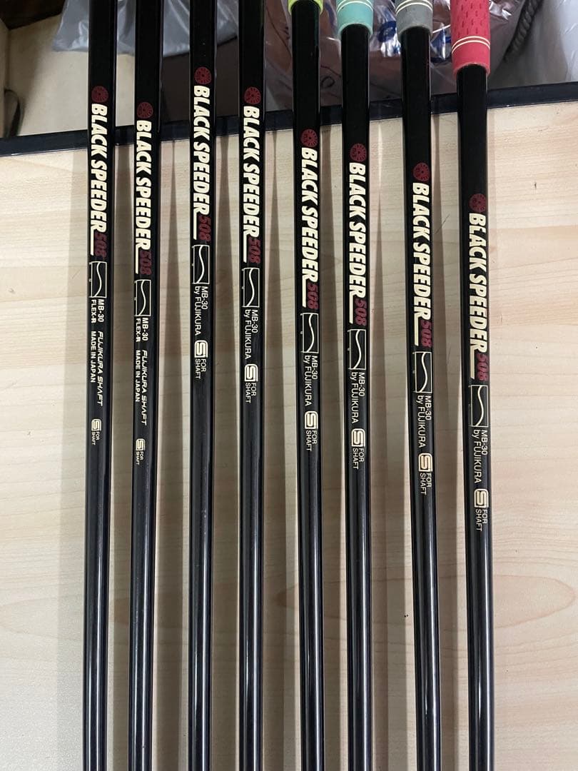 TOUR STAGE X-BLADE アイアン8本セット メンズ カラーグリップ