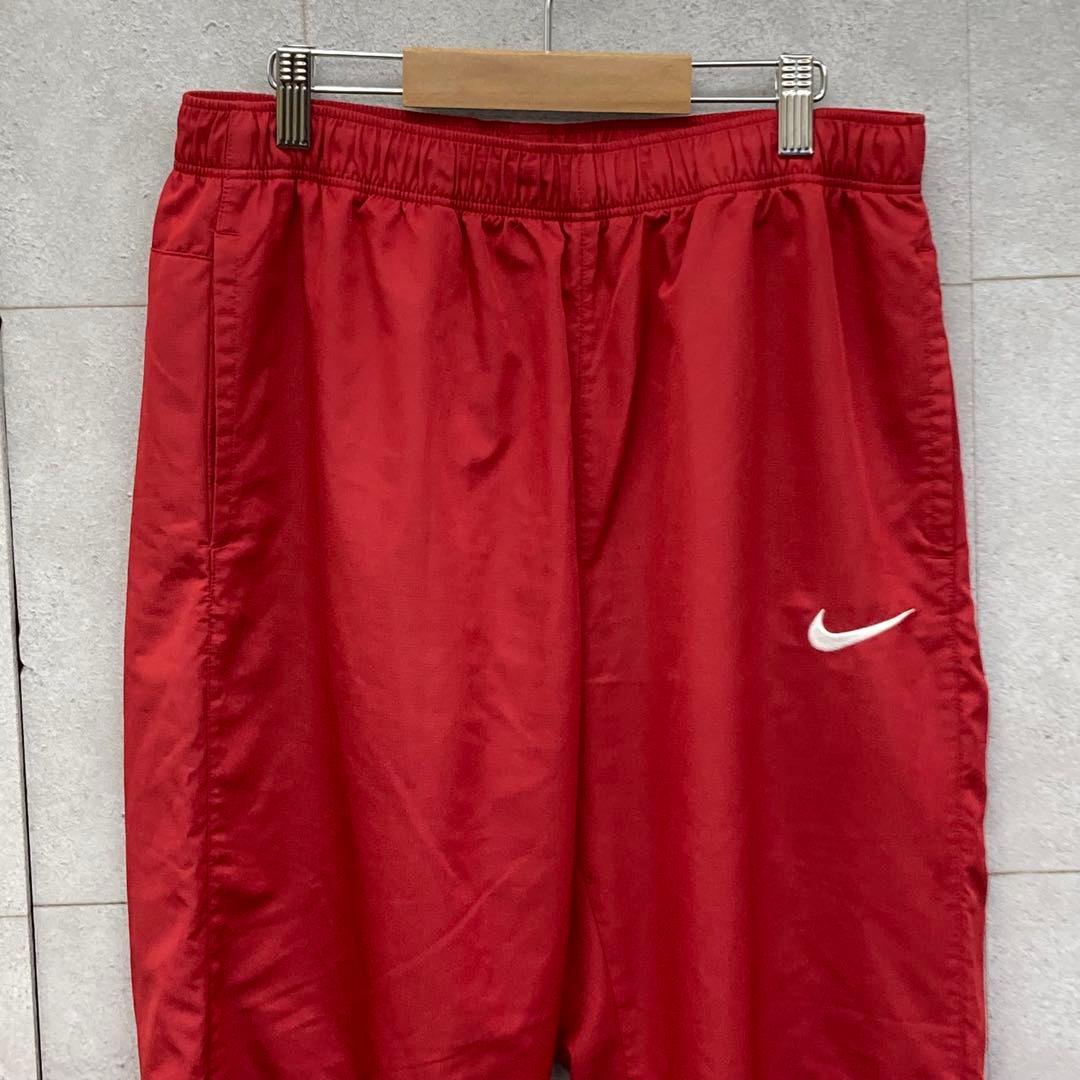 NIKE ナイキ ナイロン ウィンドブレーカー セットアップ 赤