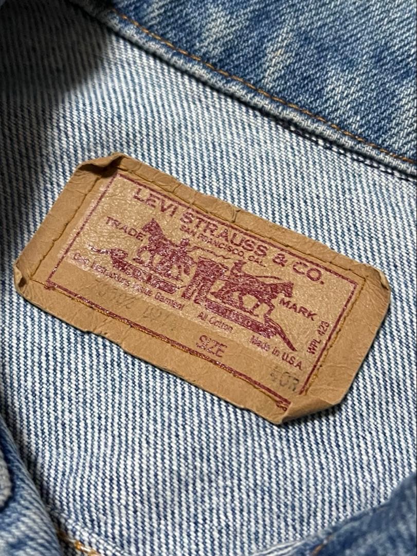 【最終値下げ】80's Levi's 70506 USA製 サイズ40