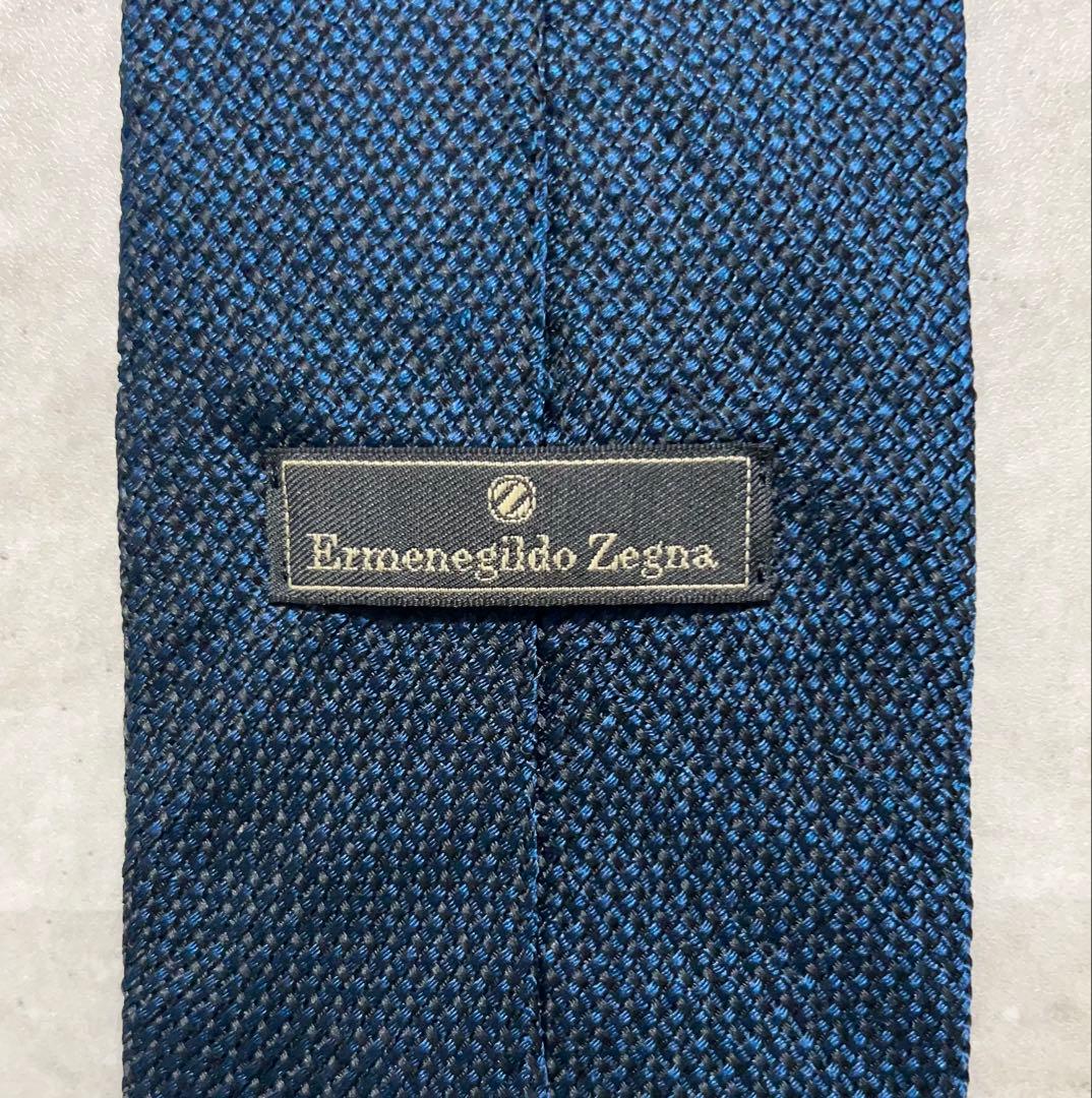 Ermenegildo Zegna ネクタイ ソリッド ジャガード 光沢