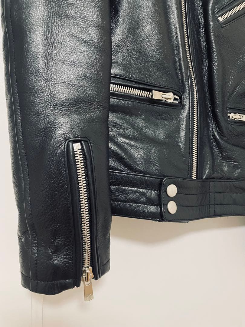 JACKROSE ジャックローズ　レザーライダースジャケット　カウレザー