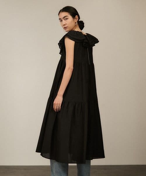 新品 crinkle crinkle crinkle別注ノースリーブレースワンピ