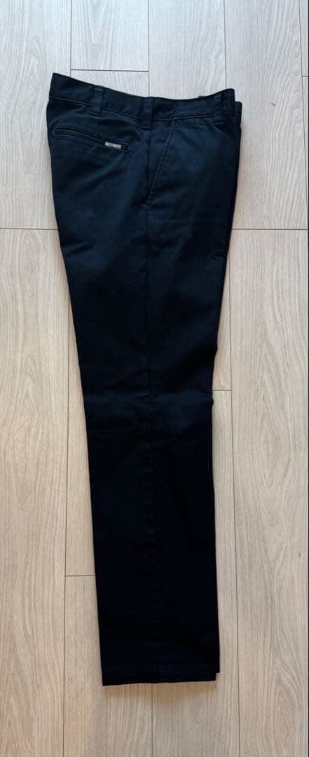 ワコマリア ツイルスケートパンツ M ブラック BLANKLINE ZACK