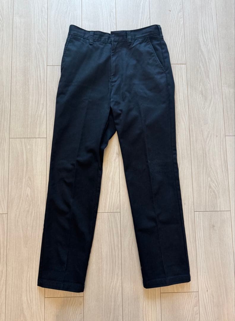 ワコマリア ツイルスケートパンツ M ブラック BLANKLINE ZACK