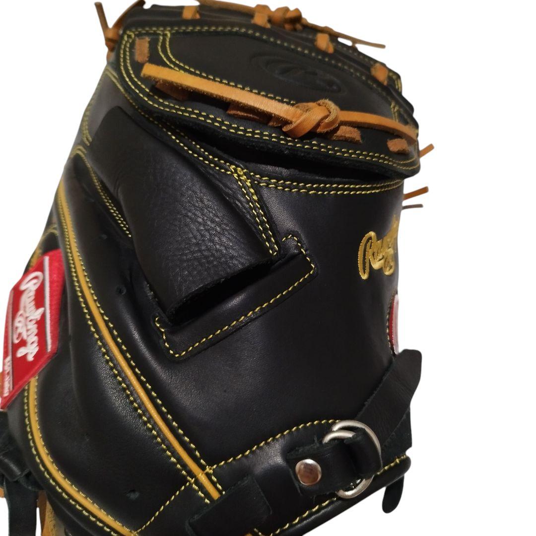 ローリングス キャッチャーミット グローブ ブラック 大人用 軟式
