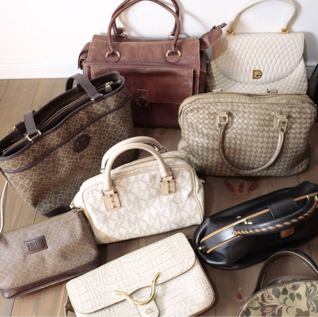 エルメス マイケルコース ニナリッチHermes ハンドバッグ クロコ型押し