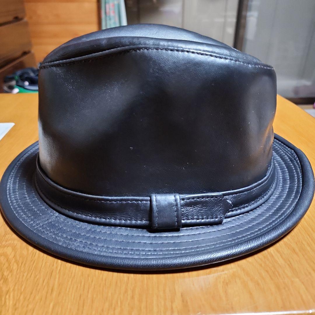Schott　レザーハット（羊革）