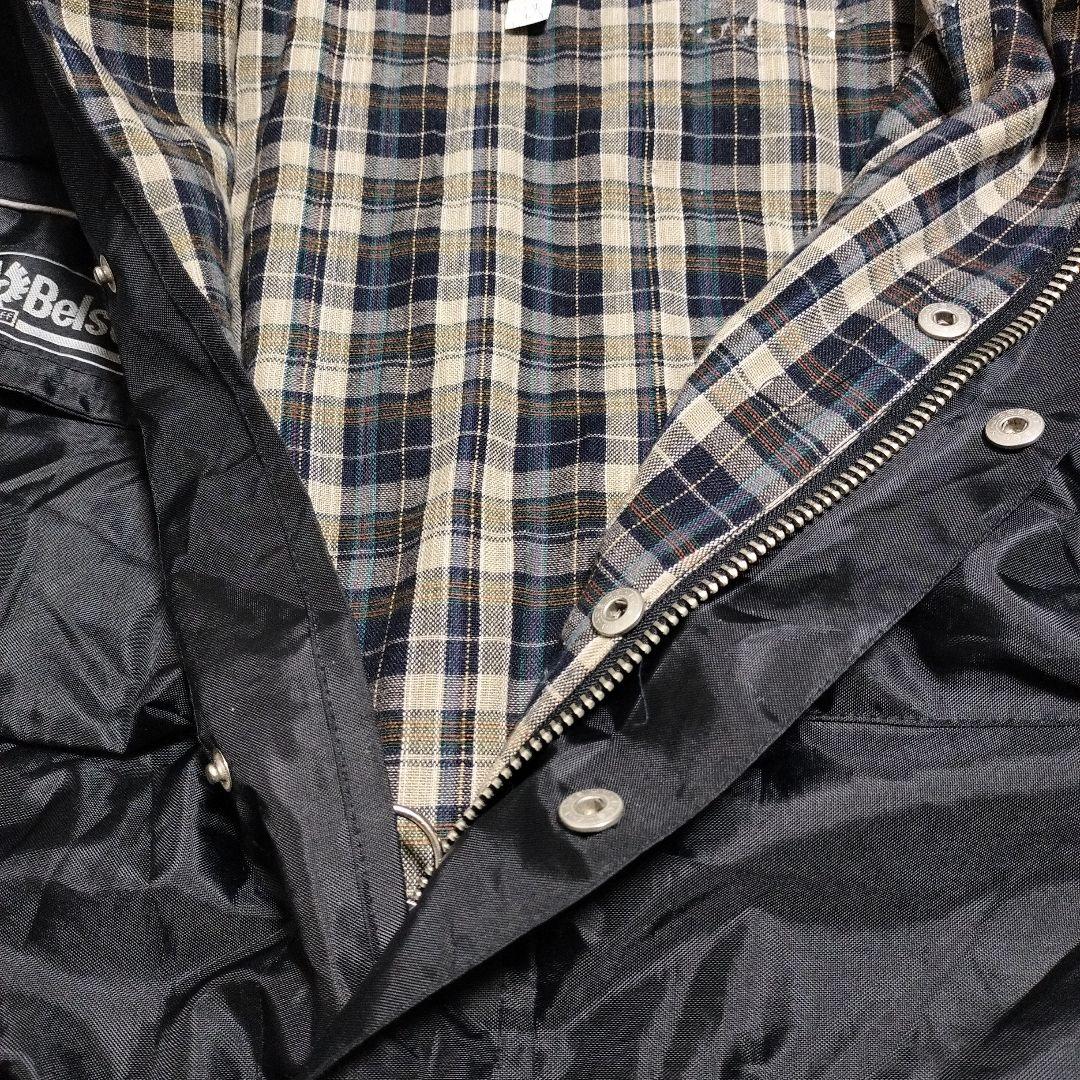 ベルスタッフ ナイロン ジャケット 黒 BELSTAFF Lサイズ