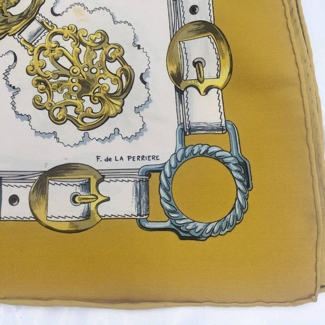 203 HERMES エルメス ホース カレ90 スカーフ