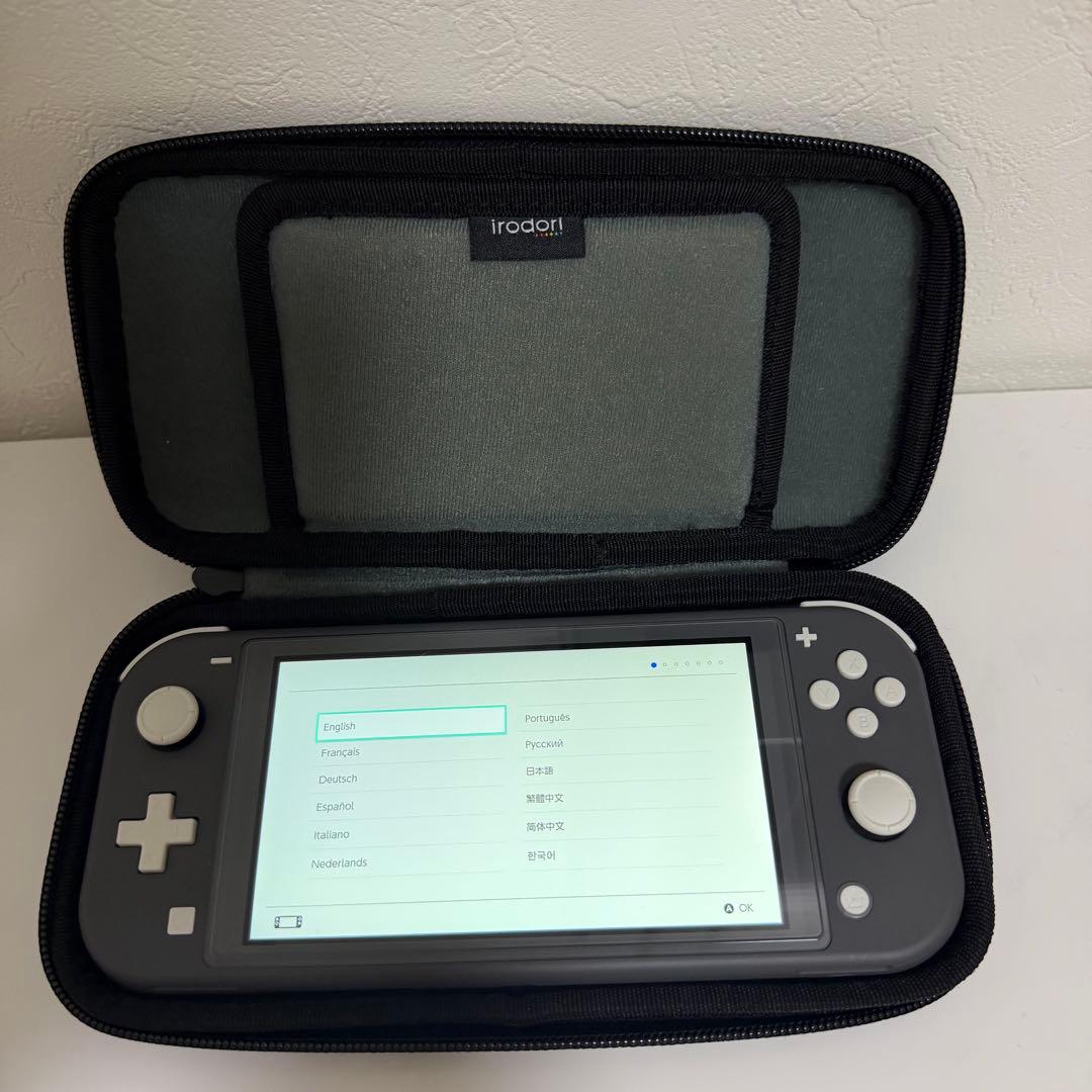 Nintendo Switch Lite Gray ケース付き