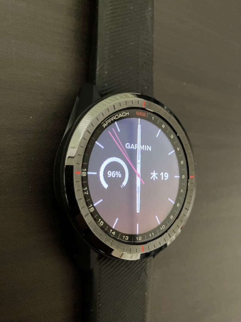 美品！GARMIN Approach S62　箱無出品 純正ケーブル新品付き