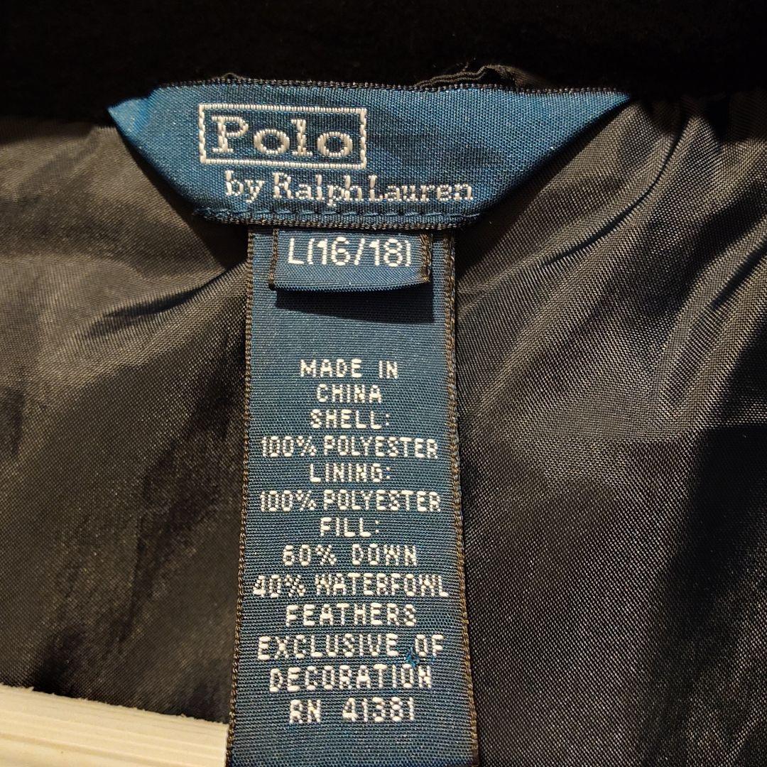 POLO RALPH LAUREN ポニー刺繍 肉厚ダウンベスト
