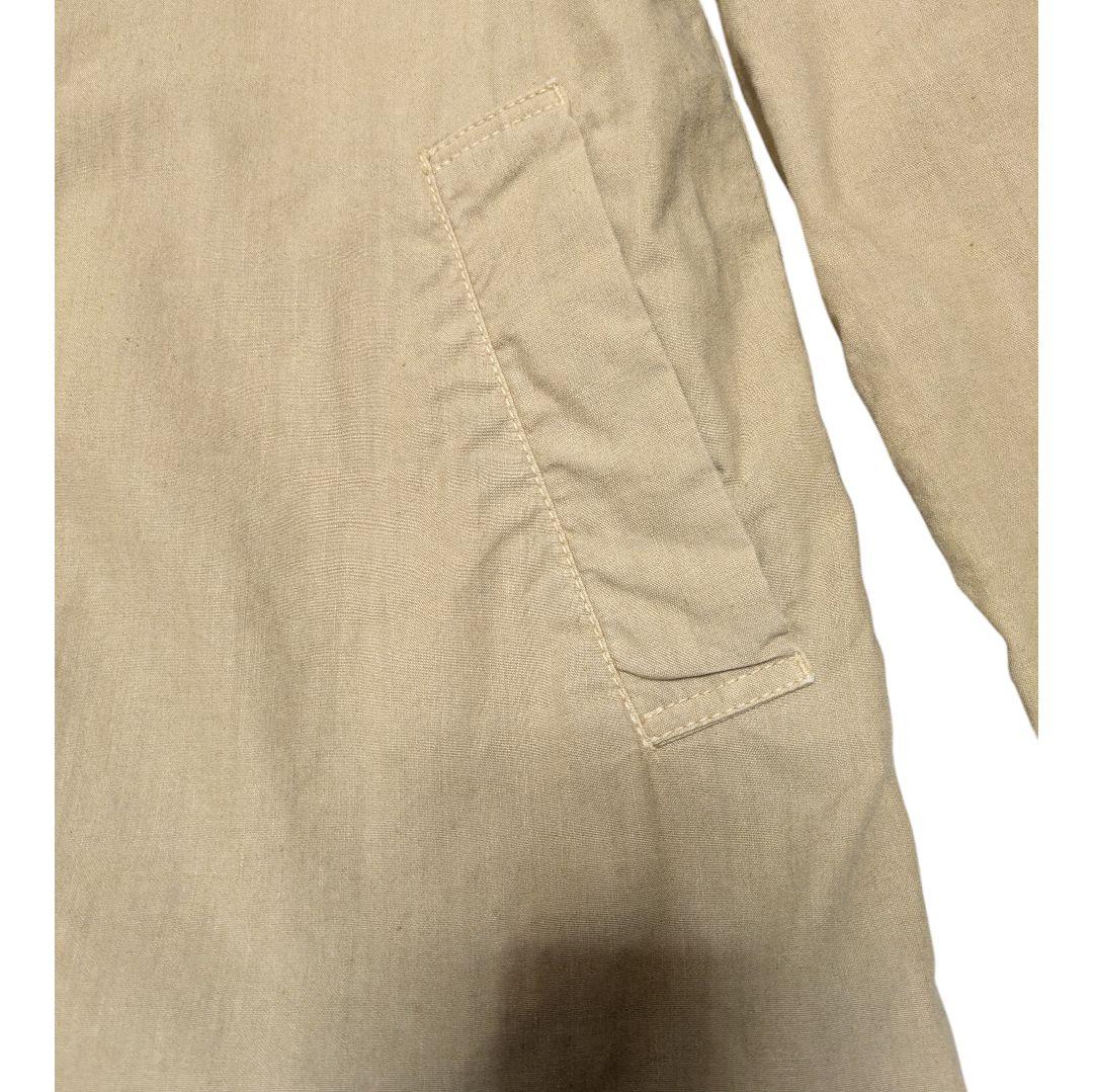 【美品】nest Robe 綿麻50/50 ナチュラルアウター ベージュ系フリー
