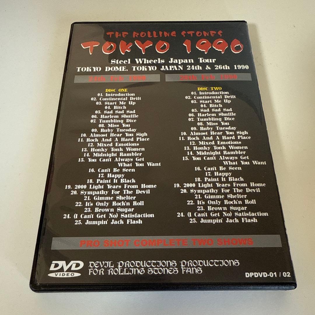 ミュージック THE ROLLING STONES TOKYO 1990 DVD