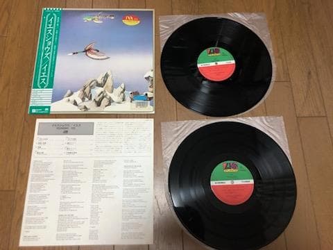 YES　レコード４枚セット　プログレッシヴ　イエス