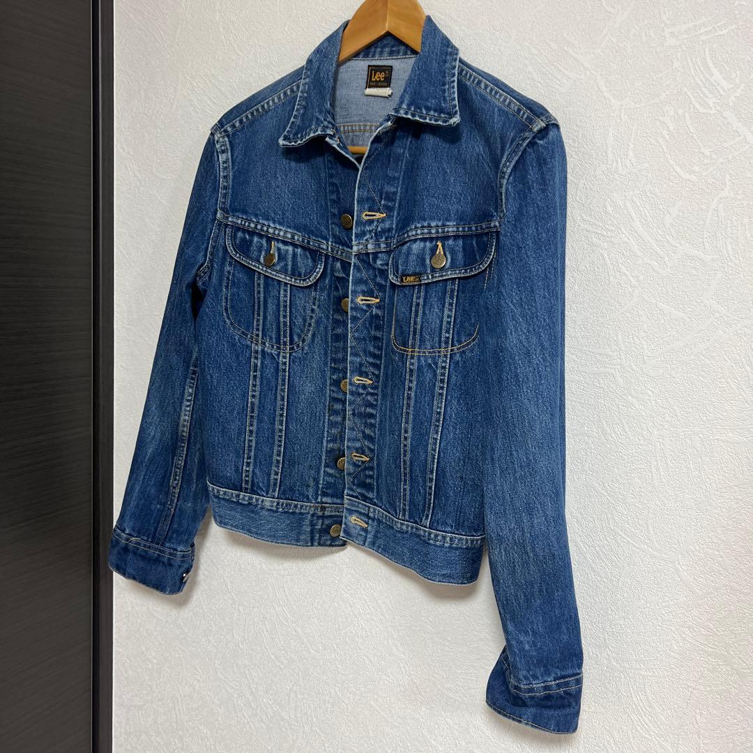 USA製　80S Lee Gジャン　デニムジャケット　36R カバーオール