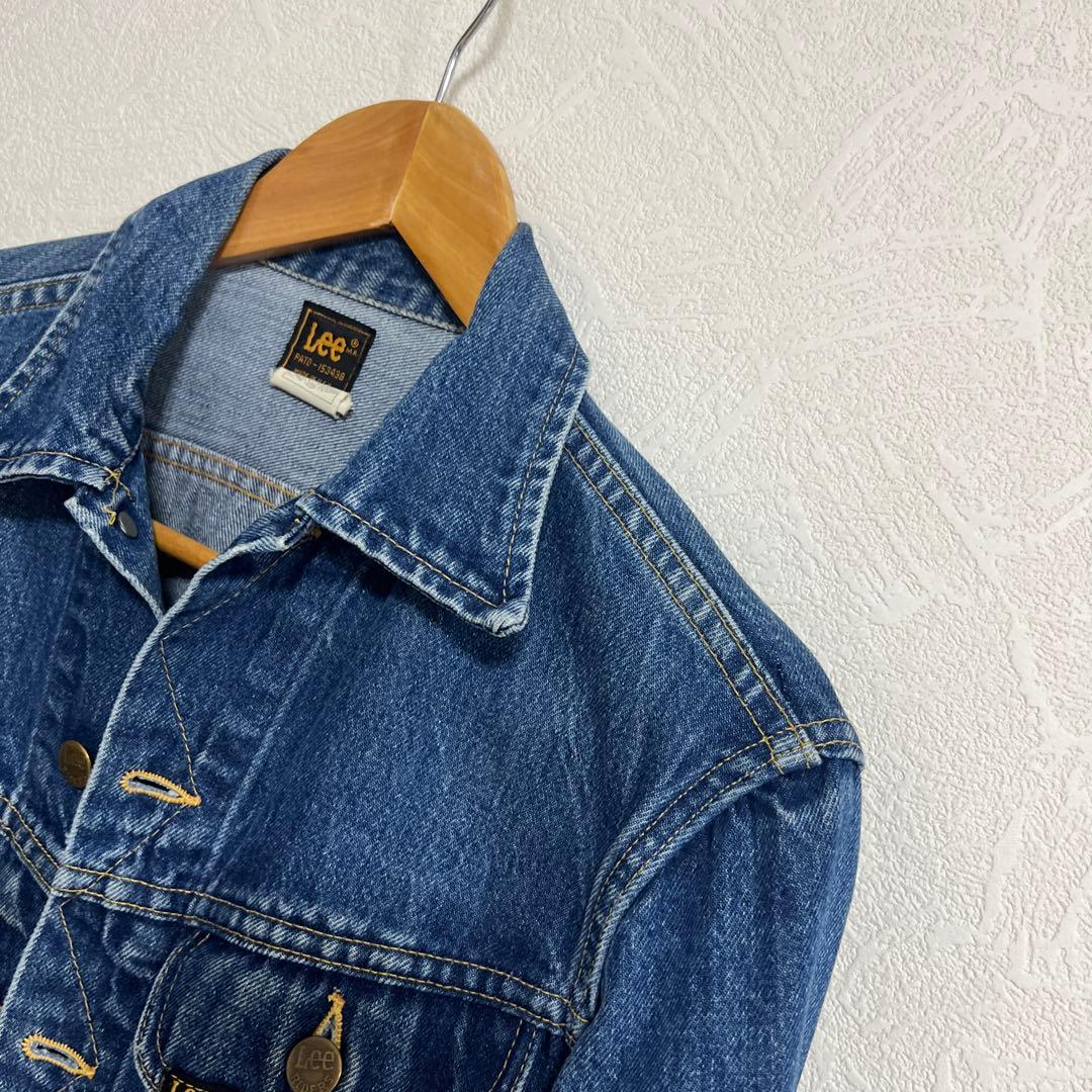 USA製　80S Lee Gジャン　デニムジャケット　36R カバーオール