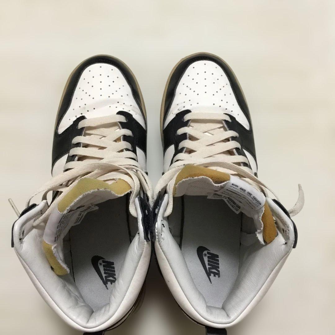 NIKE ハイカットシューズ ホワイト/ブラック　27.5cm