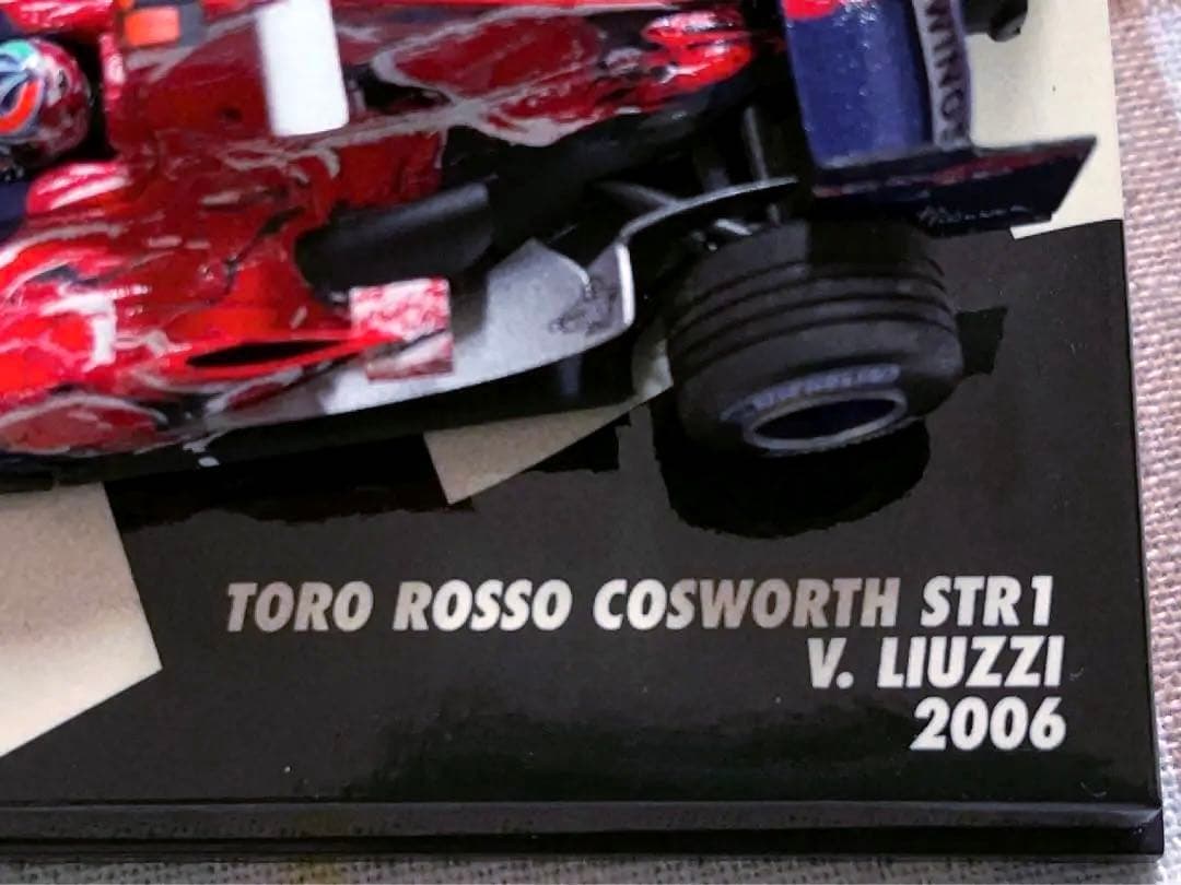 ミニチャンプス 1/43 トロロッソ・コスワース STR1 リウッツィ 2006