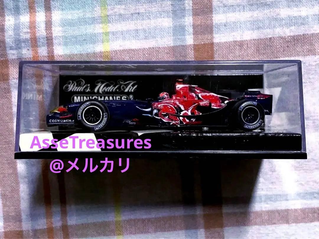 ミニチャンプス 1/43 トロロッソ・コスワース STR1 リウッツィ 2006