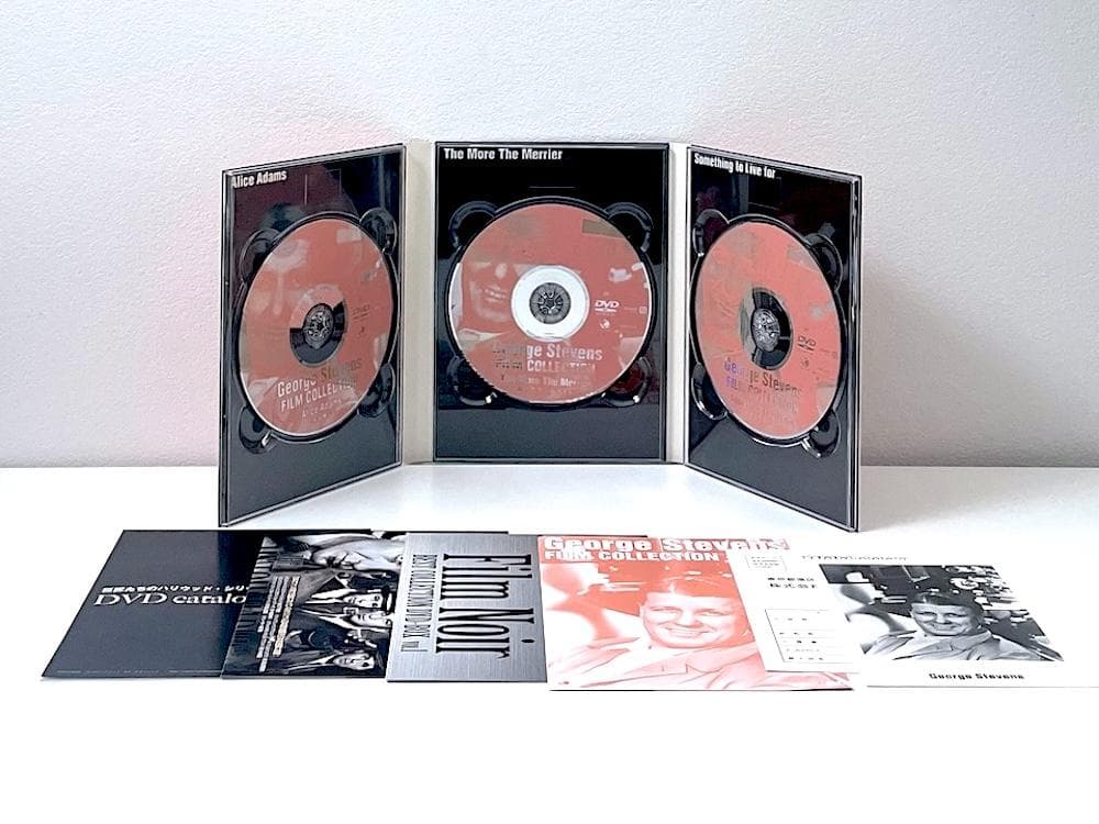 全3作品収録 ジョージ・スティーヴンス傑作選 DVD-BOX〈3枚組〉