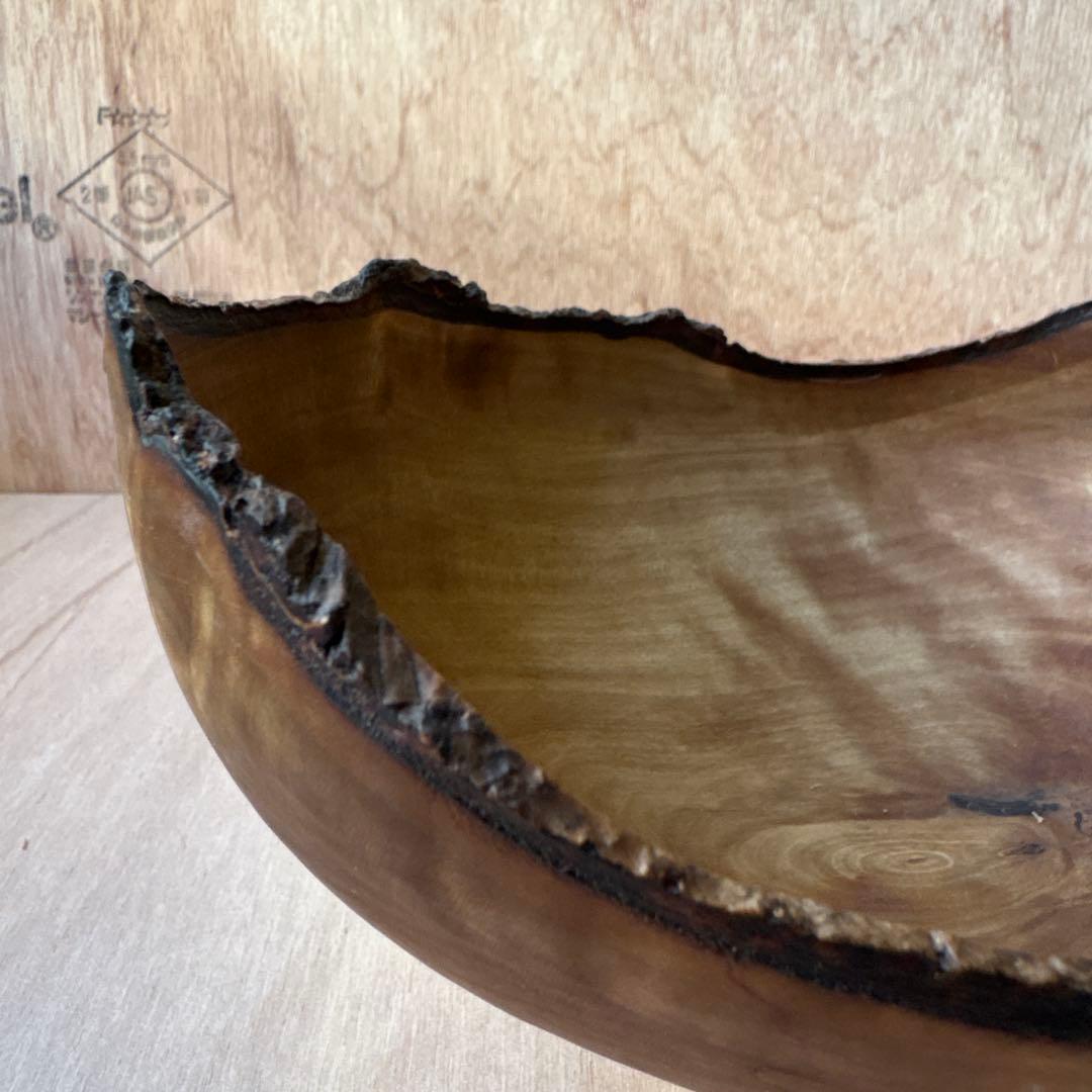 iida wood turnin 作家 木 器 コンポート 小物入れ