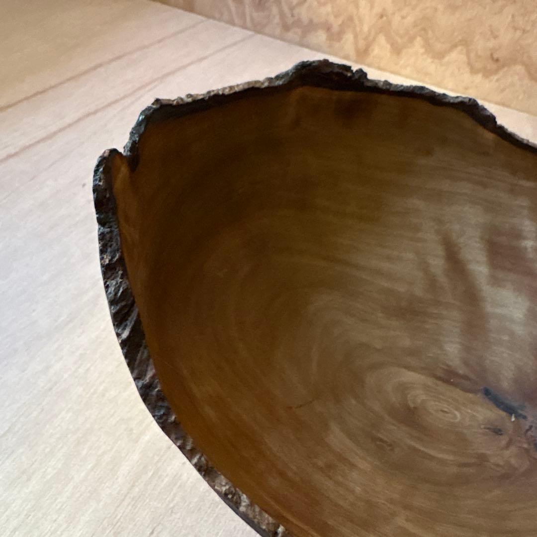 iida wood turnin 作家 木 器 コンポート 小物入れ